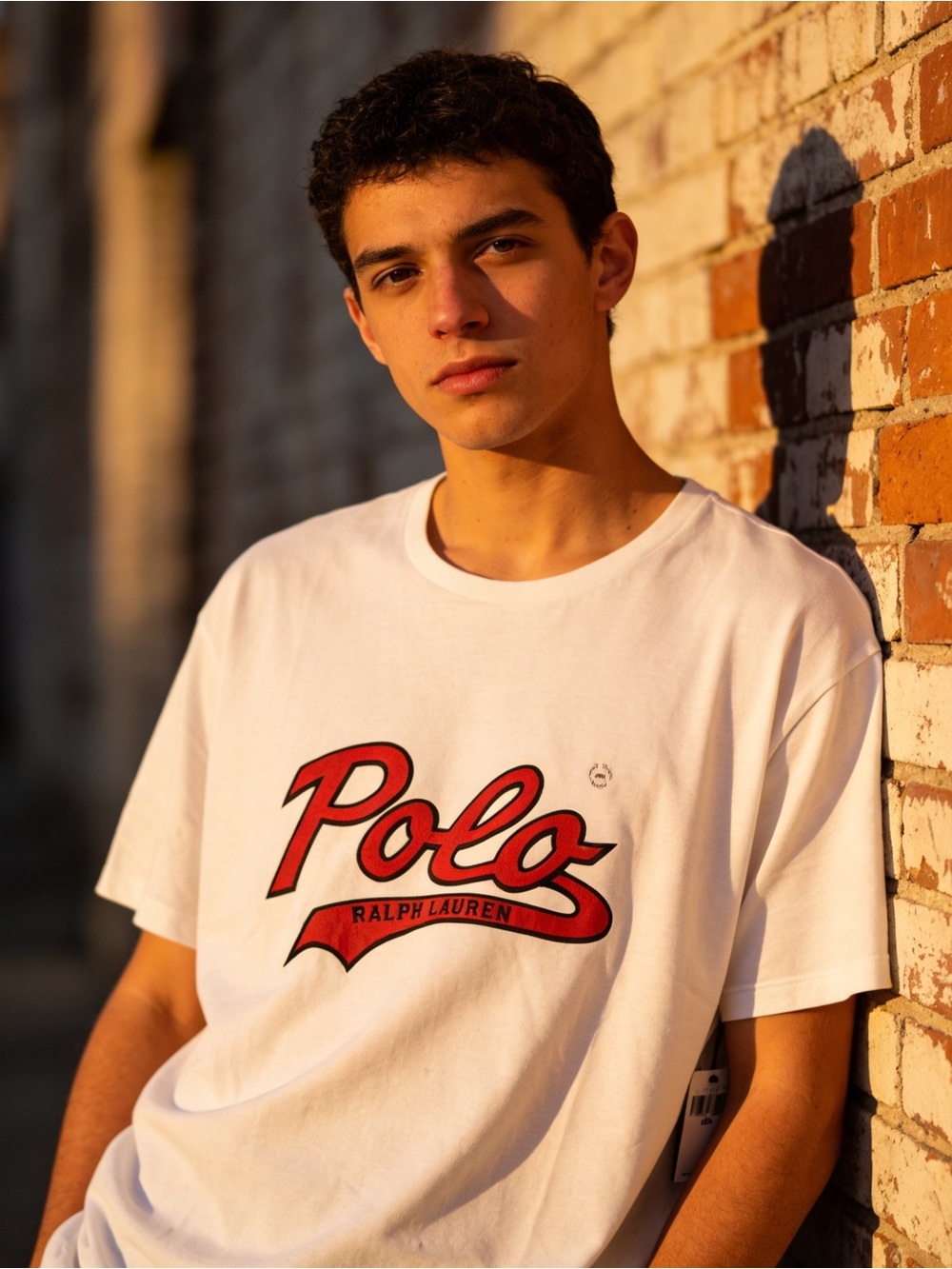 Polo Ralph Lauren M Print Shop Graphic Logo T-Shirt White 2XB Big & Tall